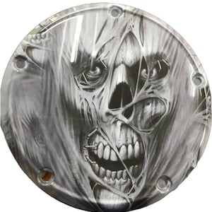 Custom Derby Cover - Ripping Skulls