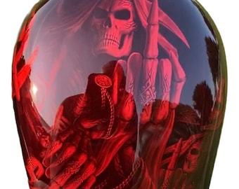 Reapers - Custom Harley Horn Cover