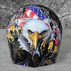 Custom Horn Cover - Amerikanischer Adler mit den Krallen