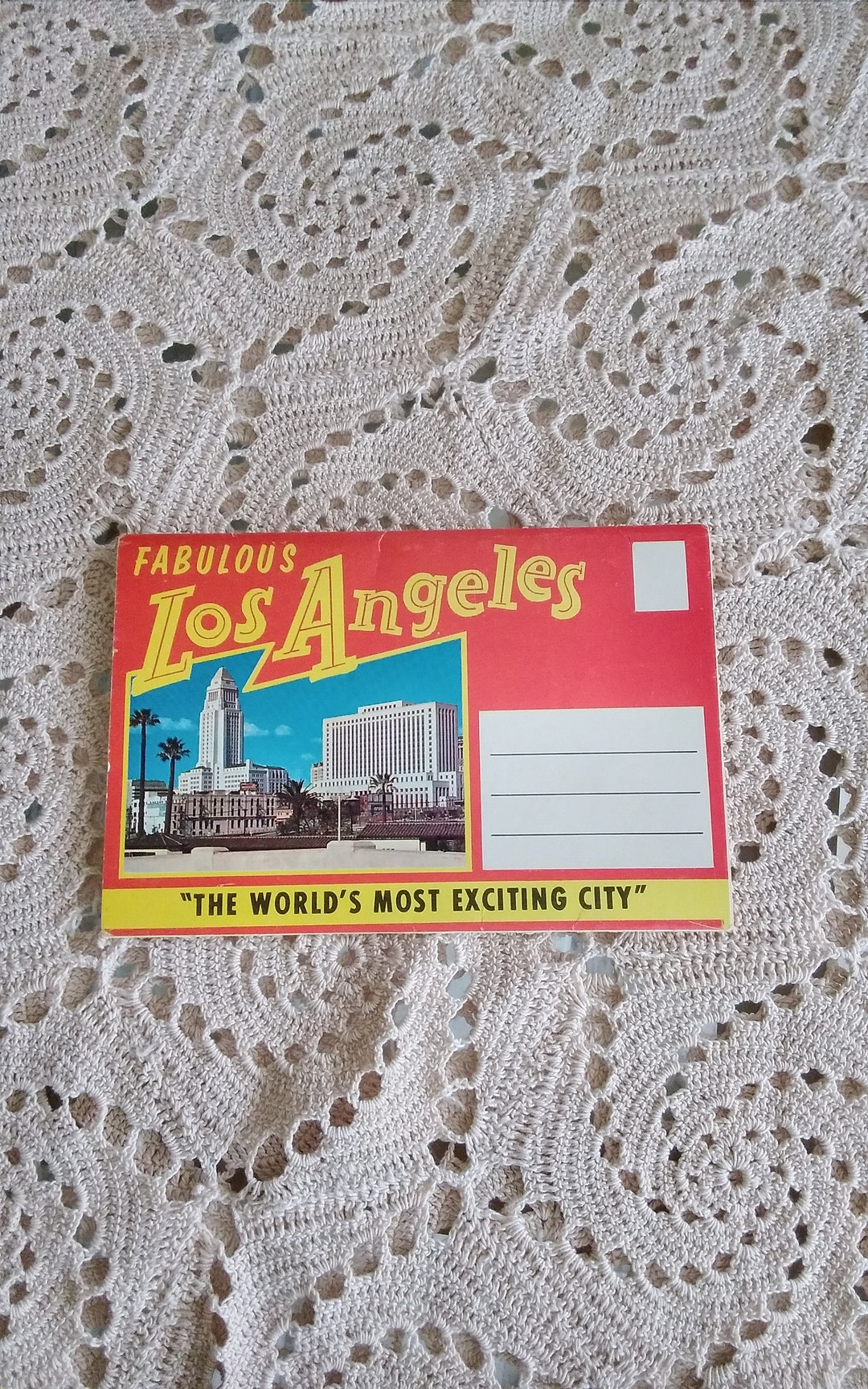 Vintage 1950's Los Angeles Postcard Photo Pack - Etsy