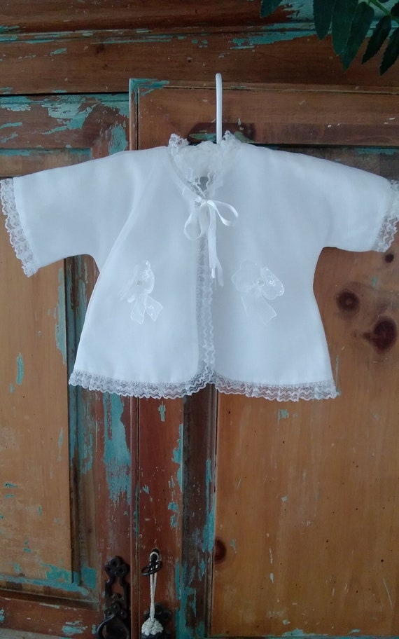 Vintage Baptism/Christening Baby Jacket