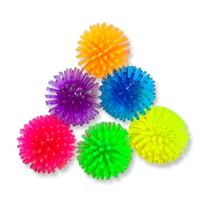 6 Pack of Spike Balls for birds, parrots, chinchillas, sugar gliders, rats and other small pets