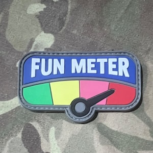 Fun Meter velcro patch