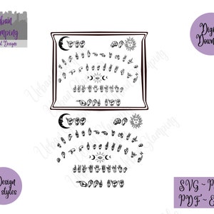 ASL Ouija Board SVG PNG