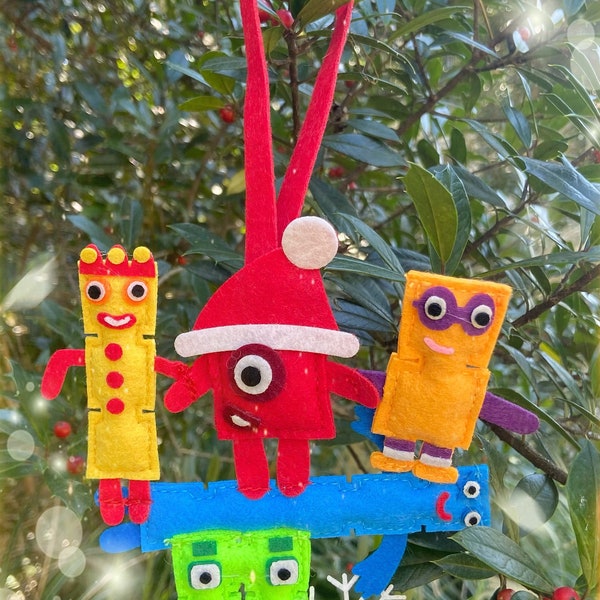 Numberblocks Ornament (1-5) Christmas Ornament