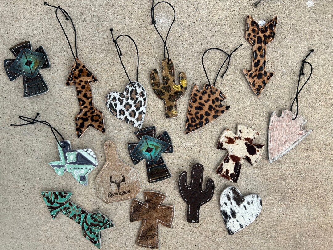 Genuine Leather Car Decor Air Fresheners spray Not Included Etsy