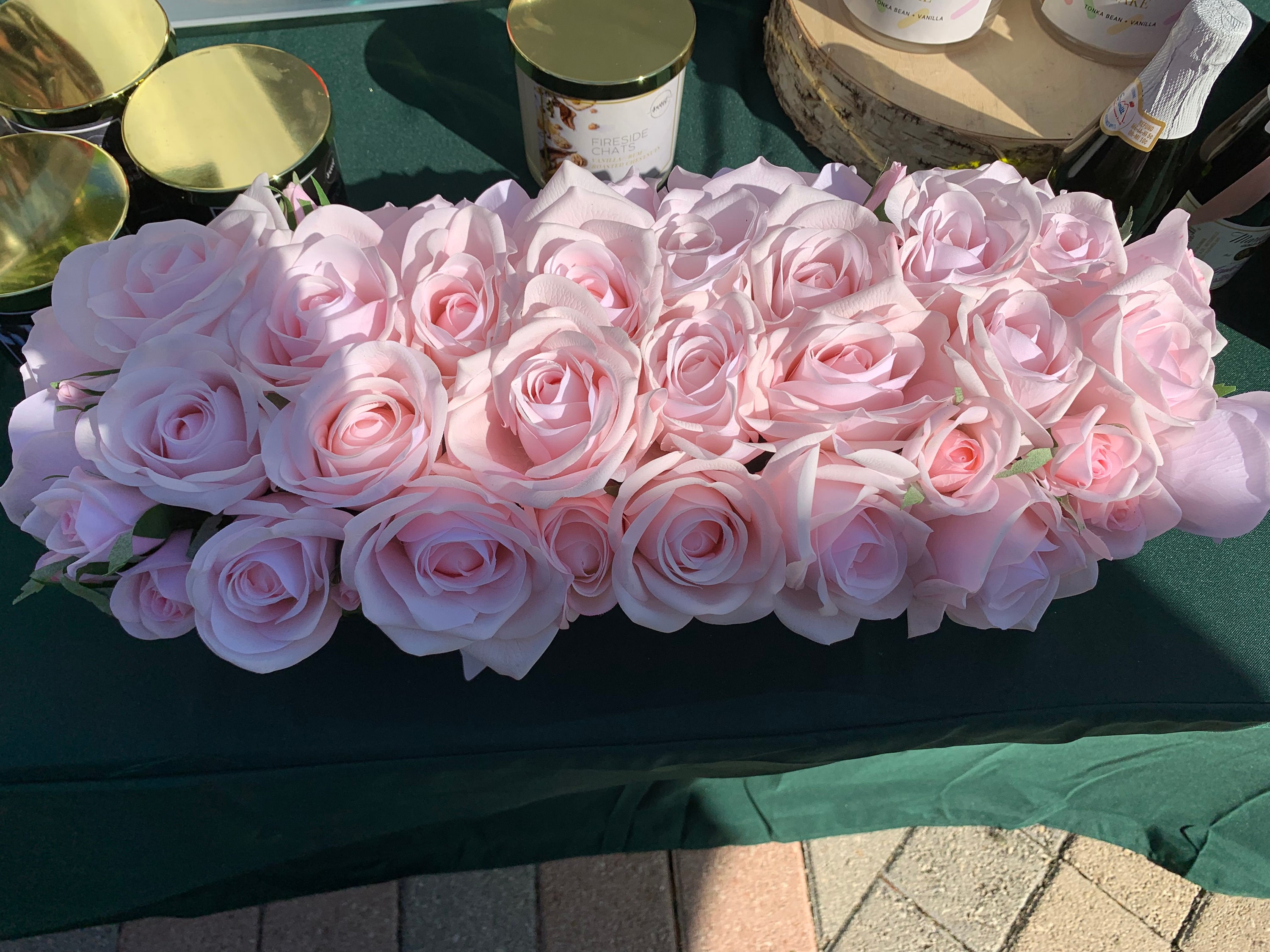 Pretty in Pink Rose Display - Etsy