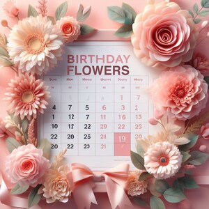 BirthMonth Svg bundel, verjaardag Svg, geboortemaand boeket Svg, Poppy Svg, bloem Svg, verjaardag Rose Png, Tattoo Svg, botanische Svg, gesneden bestand
