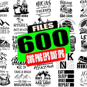 120 Design Hiking SVG Bundle, Faça uma caminhada SVG, Hiker SVG, caminhadas na montanha svg, ao ar livre svg, png, clipart, camisa de caminhada svg