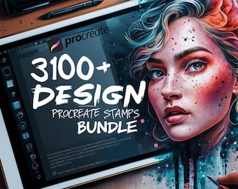 3100+ Procreate Stamps Brushset Bundle (Digital Download)