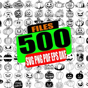 Pumpkin SVG Bundle,Pumpkin Face SVG,Halloween Pumpkin SVG cut file for cricut,pumpkin mugs png,silhouette,clipart,png,outline pumpkin