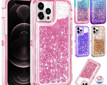 Moving Glitter Case Etsy