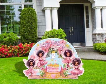Fairies Birthday Party Decor, Fairies Cutouts, Girls Party Decor, Birthday Party, Enchanted Fairy Birthday Part