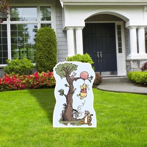 Winnie the Pooh Tree Cutout, Birthday Party Decor, Winnie Party Decor, Baby Shower Party Decor, Winnie The Pooh Decor, Pooh and Friends
