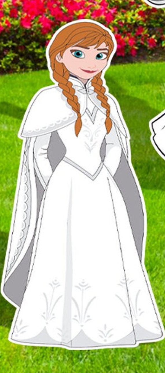 white dress princesses Luxury Snow White Princess Dress