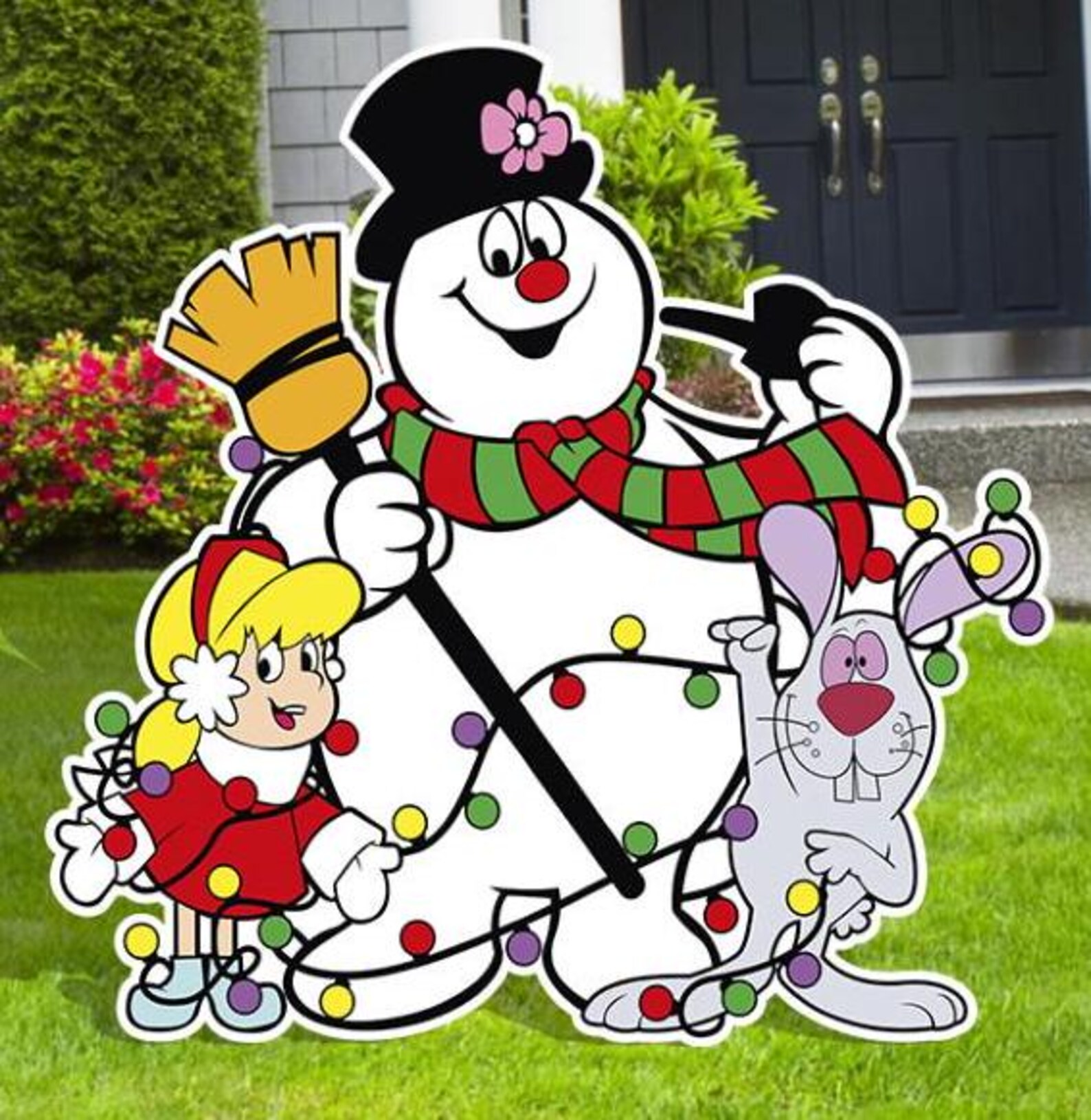 Frosty the Snowman Yard Signs and Cutouts, Frosty the Snowman Christmas
