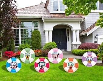 Mickey Pool Party Decor, Mickey Summer Party Decor, Mickey and Friends Cutouts, Pool Party Decor, Birthday Party, Mickey Party Decor