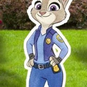 Zootopia yard Signs Cutouts, Zootopia Birthday Party decor, Coroplast Cutouts, Zootopia 2, Outdoor Decor, Party Props 36" Bonnie Hopps