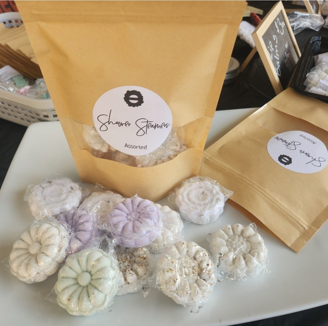Natural Shower Steamers Bath Bombs for Your Shower Etsy