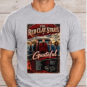 The Red Clay Strays Grateful Tour Tee - Multiple Products