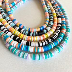 Disc bead necklace deals