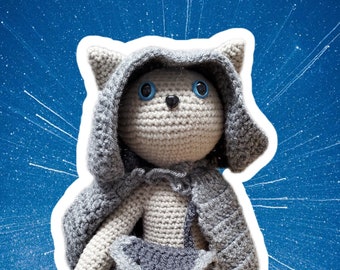 Cosplay Kitty Amigurumi Crochet Pattern