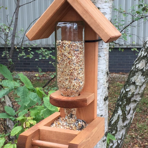 Hanging Willow Bird Feeder Etsy