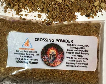Crossing Powder, 1.3 oz, bolsa de 2x3