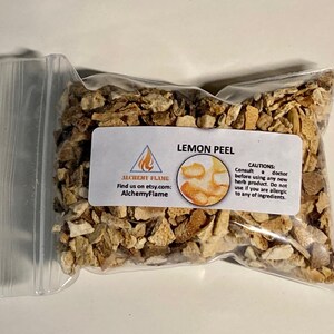 Lemon Peel, 1.75 ounces, 4x3 bag