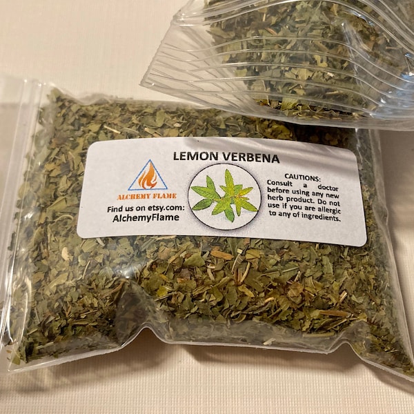 Lemon Verbena, 0.7 ounces, 4x3 bag