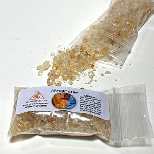Arabic Gum, 1.25 ounce, 3x2 bag