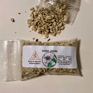 High John Root, 1.75 ounces, 3x4 bag