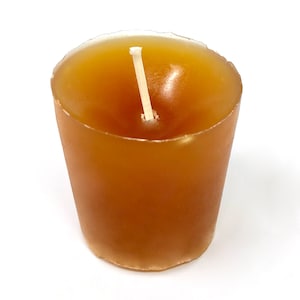 Gold Votive Candle, Unscented, Paraffin