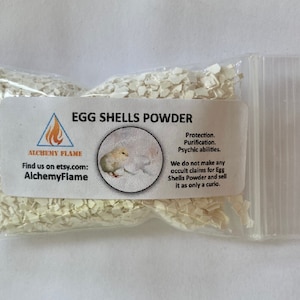 Egg Shell Powder, 1 oz, 3x2 bag