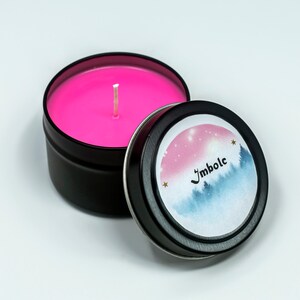 Imbolc Scented Candles, Soy, 4 Oz