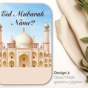 Confezioni di porta soldi Eid personalizzati, porta soldi Eid personalizzato, porta soldi Eid Mubarak con nome per bambini, regalo Eid, carta regalo per la celebrazione 01