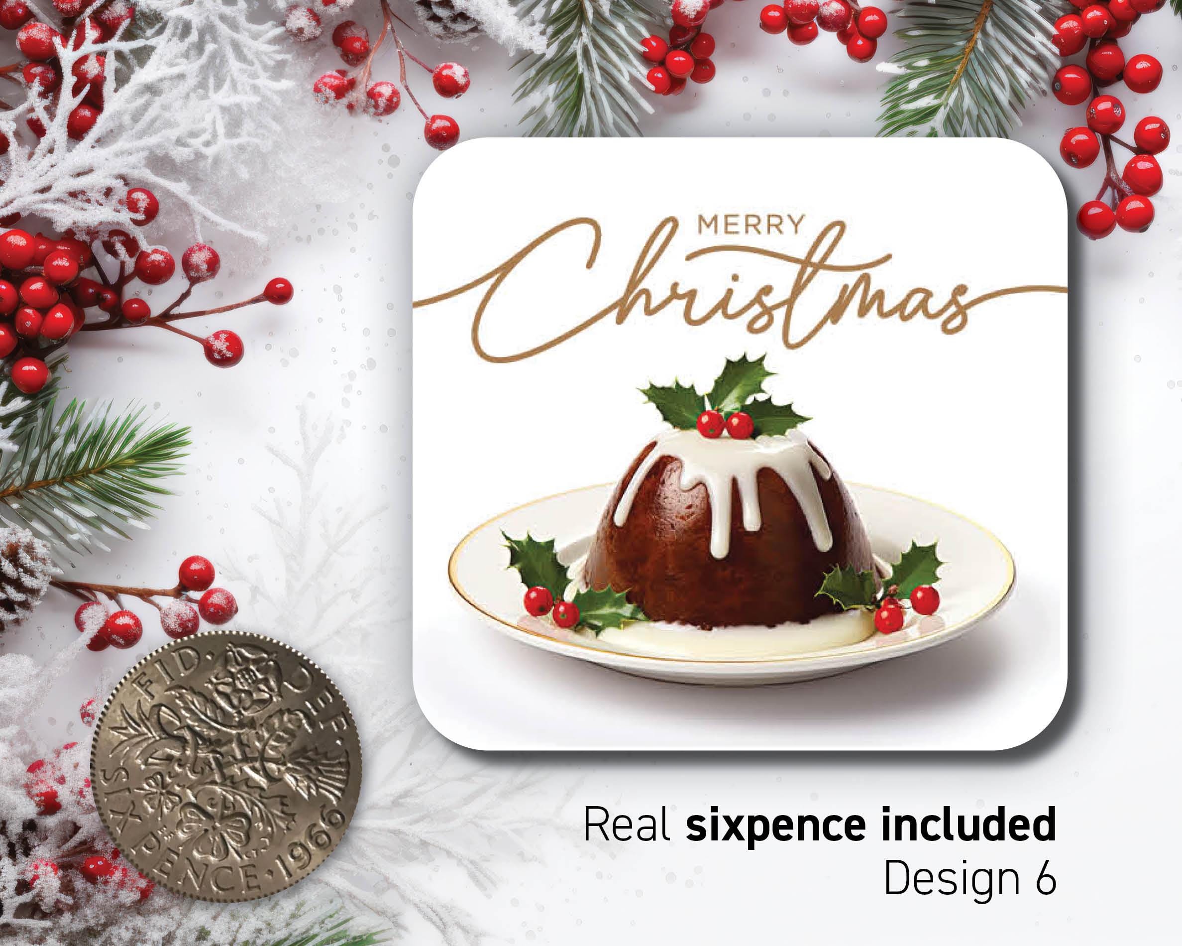 クリスマスプディング ラッキーシックスペンスデザート ギフトケーキ コイン メリークリスマス 記念品、特別なギフト クリスマスディナー 家族の食事  七面鳥の時間 38 - Etsy 日本