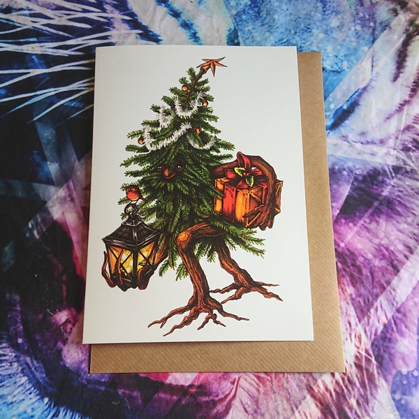 Christmas Tree Ent- Tannenbaum Card A5