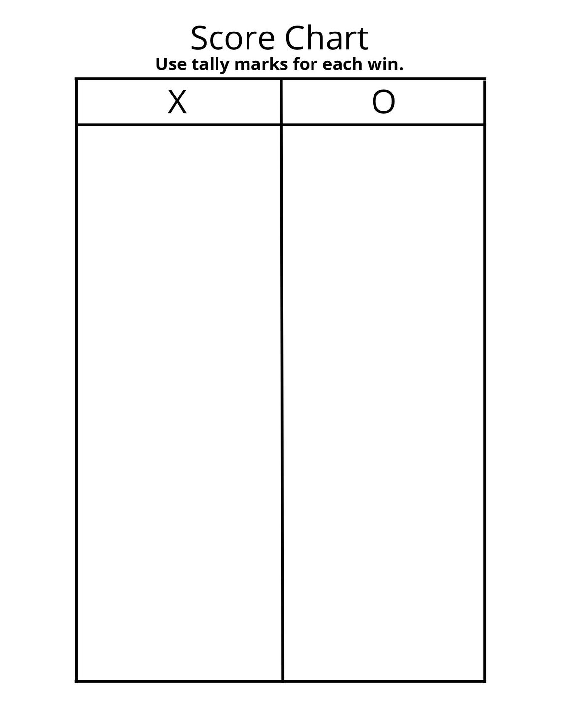 Printable Tic-tac Toe Digital Download PDF - Etsy