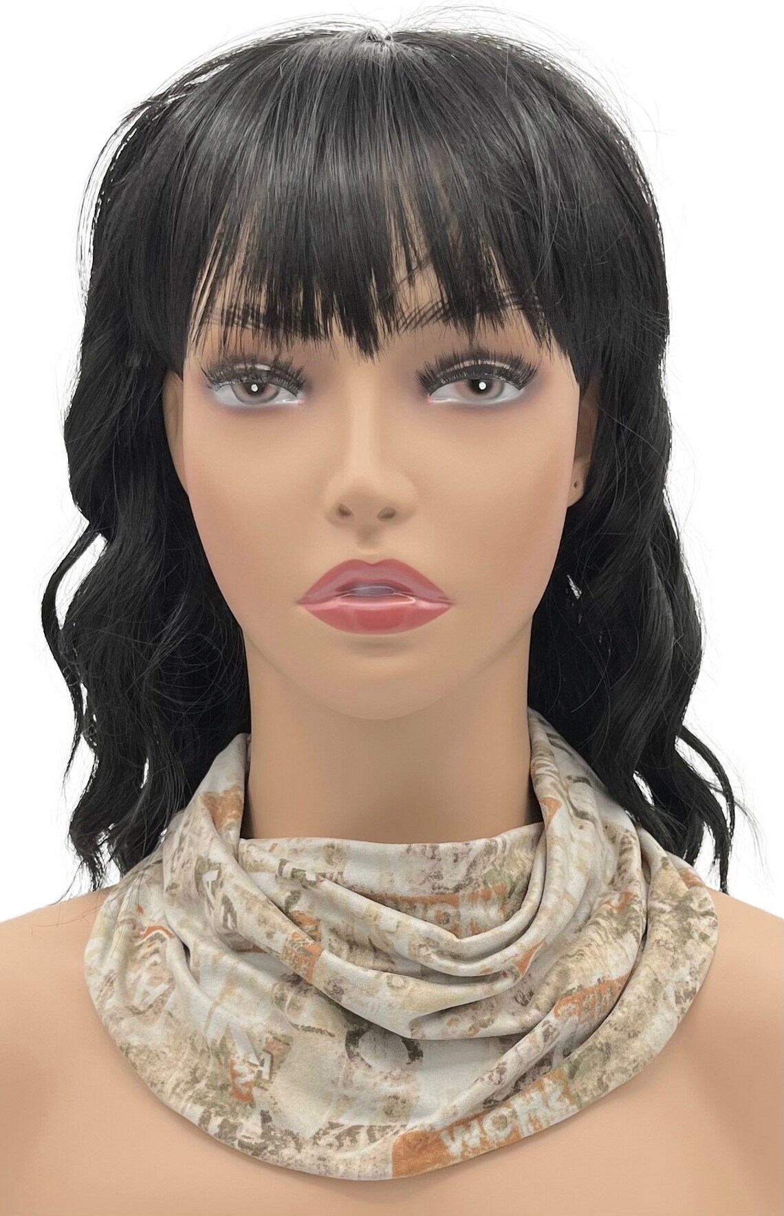 Hazel Olive Scrambled Letters Notie Pullon Bandana Etsy