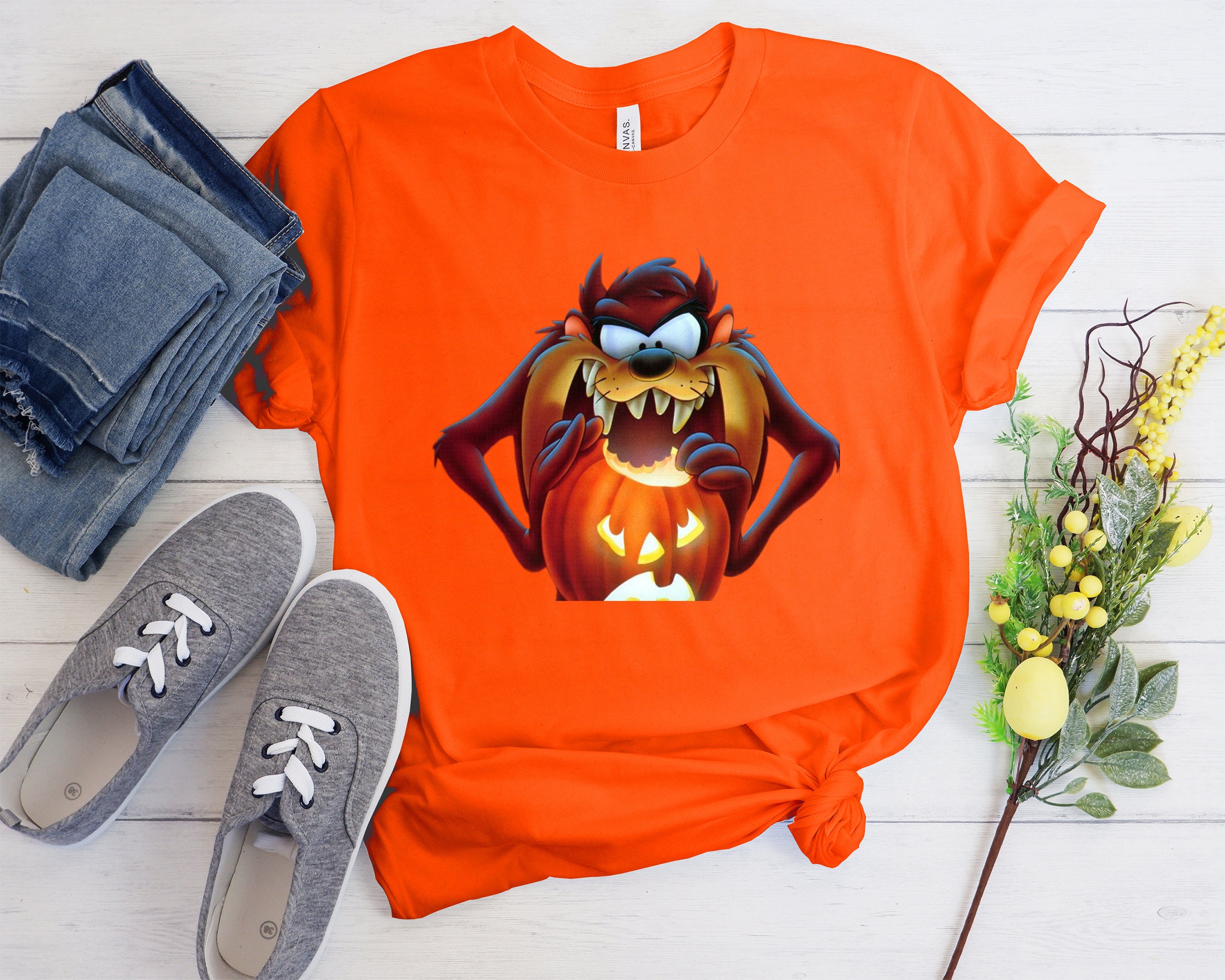 Tasmanian Devil Shirt, Taz Shirt,Tasmanian Pumpkin Shirt, Funny Shirt ...