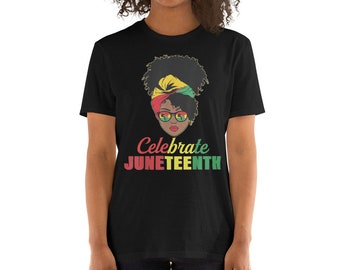 JuneTeenth Celebrate Short-Sleeve Unisex T-Shirt