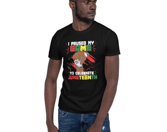 JuneTeenth Game Short-Sleeve Unisex T-Shirt