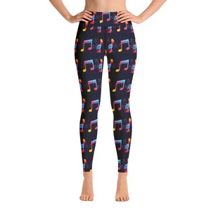Music Yoga Leggings