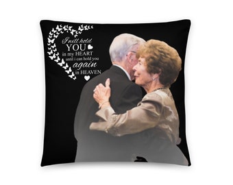 Two-Sided Hold in Heart Basic Pillow