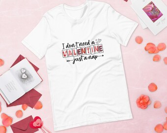 No Valentine Short-Sleeve Unisex T-Shirt