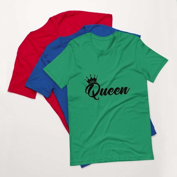 T-shirt Unisexe à manches courtes Queen