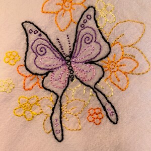 Embroidered Kitchen Towel