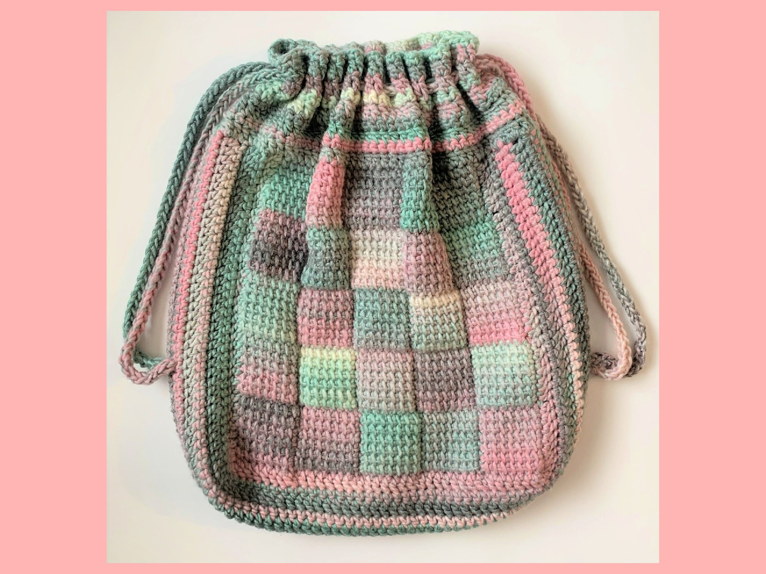 Entrelac crochet México - Main Image