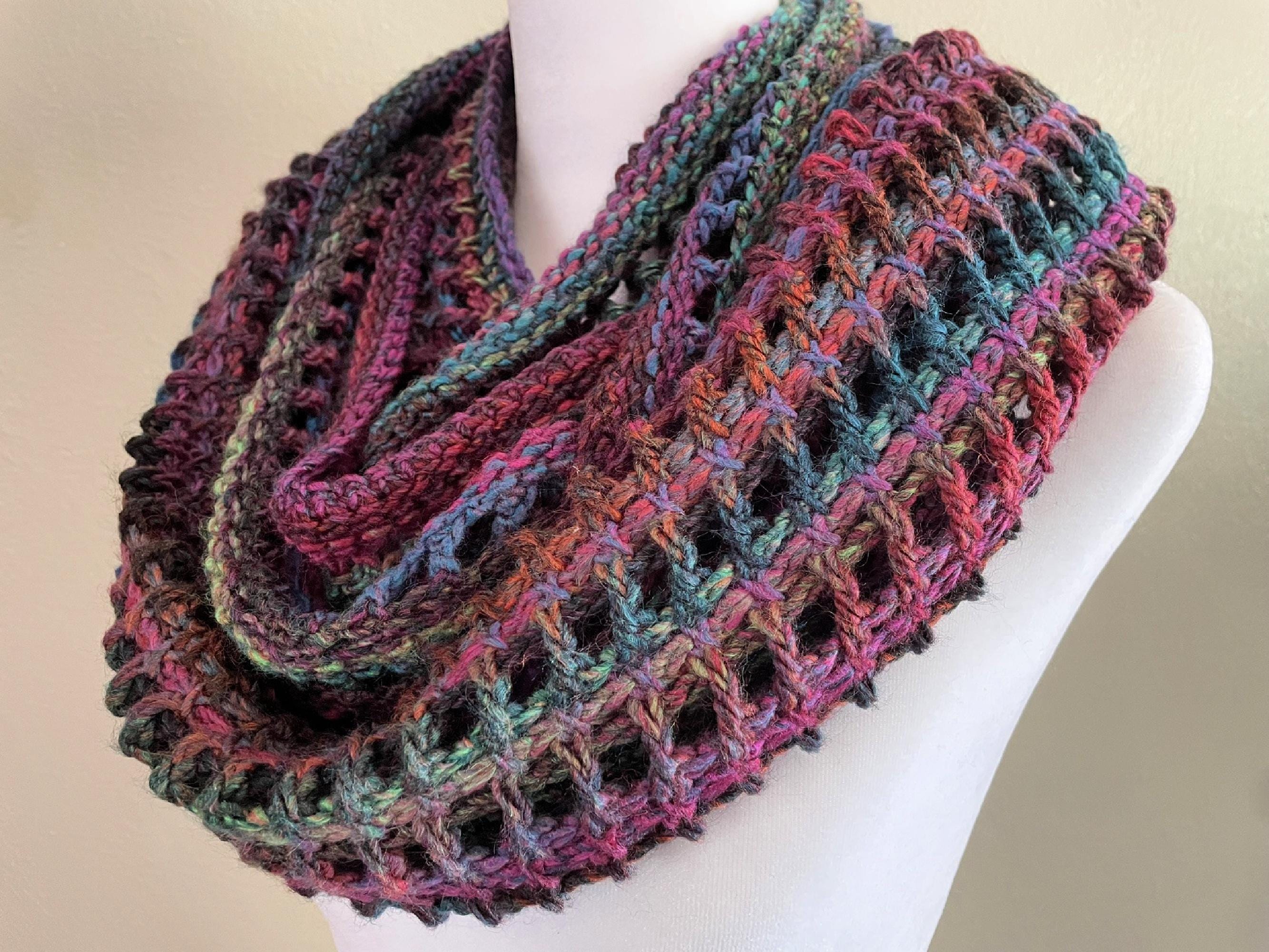 40 Crochet Techniques Patterns with Tunisian Scarves, Doilies, and Filet Designs 1 Easy Modern Tunisian Crochet Infinity Scarf